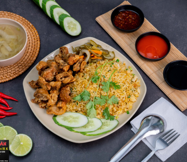Cơm chiên Da Gà