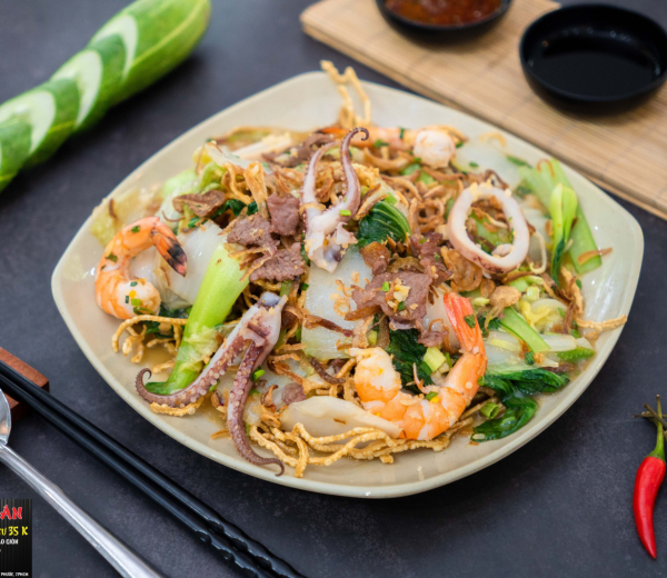 Mì xào giòn Thập cẩm